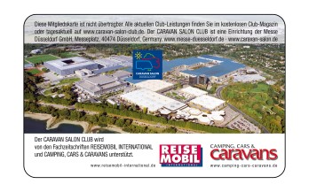 Mitgliedskarte Caravan Rückseite